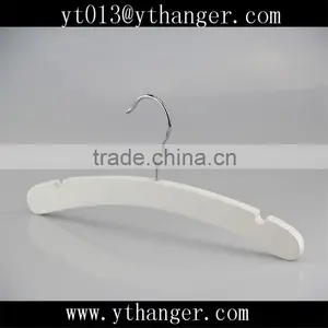 CY-279 White Small Size Cute Baby Wooden Hangers for Clothes Wholesale thumbnail-4