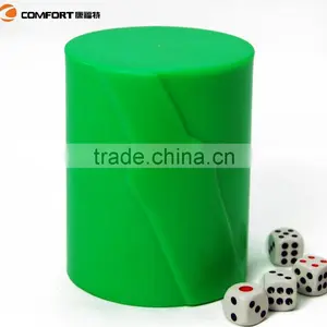 2015 Hot Sale Green Small Mini Portable Dice Shaker Cup thumbnail-3