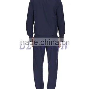 Blank 100% Polyester Silk Tracksuit Set With Fabric Sublimation Wholesale to Oversea thumbnail-3