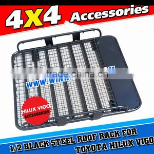 2015 Hilux Vigo Triton L200 Heavy Duty Powder Coated Tradesman Roof Rack thumbnail-1