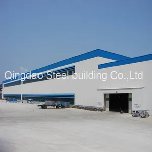 Prefab Metal Frame Shed Storage Prefabricated Steel Structure Warehouse Constrction Building thumbnail-1