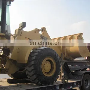 Japan Caterpillar 966H Wheel Loader Loading, CAT 966H Front End Loader Send to the Port thumbnail-4