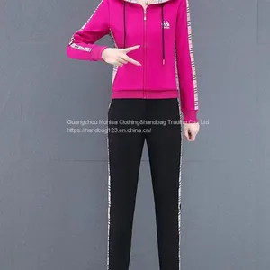 Sports And Leisure Fashion Suit Women's Clothing 2022 Spring And Autumn New Two-Piece Trend thumbnail-4