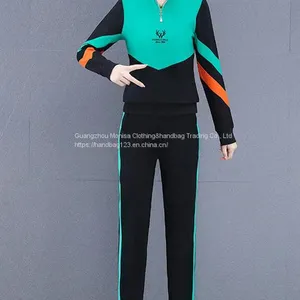 Spring And Autumn 2022 New Women's Fashion Casual Slimming Western-Style Age-Reducing Temperament Sportswear Suit Women thumbnail-3