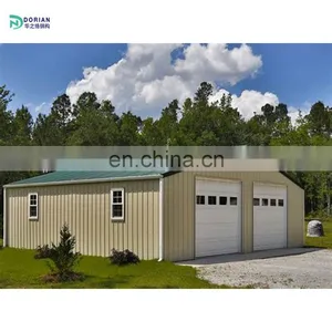 Light Weight Prefab Long Span Steel Truss Steel Structure Car Parking Garage Hangar thumbnail-2