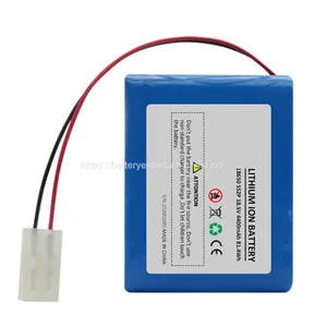 Rechargeable18V 4400mAh 18.5V 5200mAh 5S2P 18650 Li-ion Battery Pack thumbnail-1