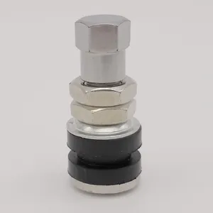 Ningbo Flourish Autoparts Motorcycle Metal Tire Valve VAMD161 CHINA Air Charge Nozzle thumbnail-1