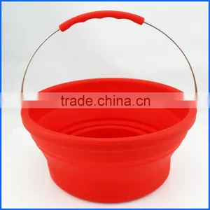 Muti-Functional and Foldable Collapsible Water Bucket thumbnail-5