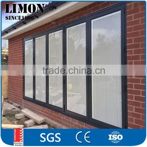 Sliding Aluminum Bi Fold Door/window Double Glazing Windows and Doors thumbnail-1