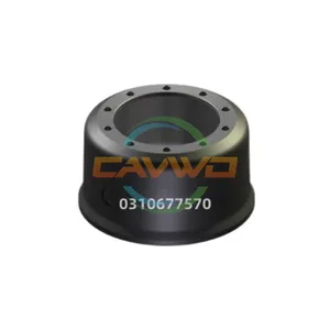 Truck Auto Spare Parts Brake Drum for 0310677520 BPW Truck thumbnail-3