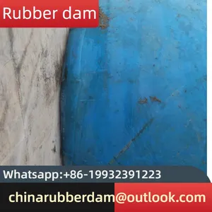 Inflatable Flood Control Dam, Divided by Water, Flood and Gas, Shield Dam Construction, Overall Slope Rubber Dam thumbnail-2