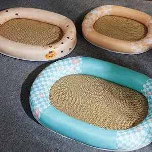 Meow Love Custom Wicker Small Medium Kennel Cat Mat Mat Cat Donut Bed Comfortable Simple Love Nest Entertainment thumbnail-1