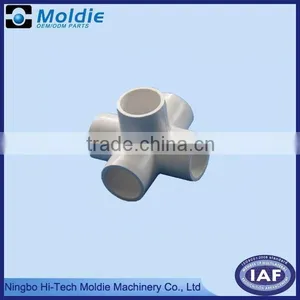 Plastic Injection Molding for 5 Way Pipe Joint thumbnail-1