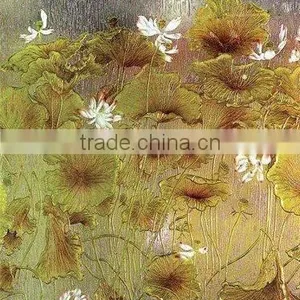 Laminated Decorative Glass Partition For Background Wall thumbnail-1
