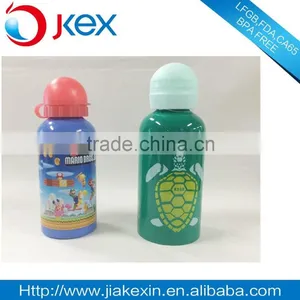 Hot Sale Colorful Aluminum Water Bottle With Round Cap and Full Wrap Printing thumbnail-1