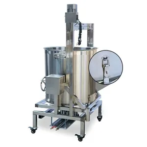 Industrial Sauce Cooking Kettle 360L Stainless Steel Electric Mixing Tank With Gas Burner for Large Batch thumbnail-5