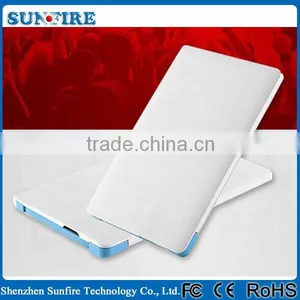 Factory Supply Promotional Gift 2500mAh Ultra Thin Credit Card Power Bank thumbnail-3