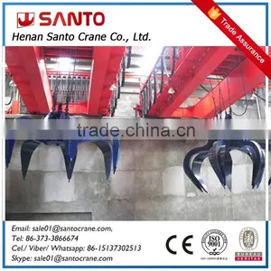 Workshop Electric Hydraulic Grab Crane 20t thumbnail-1