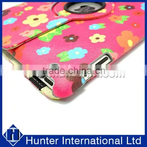 Floral Garden Rotating Tablet Case For IPad 4 thumbnail-4