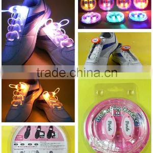 Fourth-generation LED Shine Shoelaces Glow Laces Gifts Outdoor Sports Party Supplies Promotional Flashing Shoelace thumbnail-1
