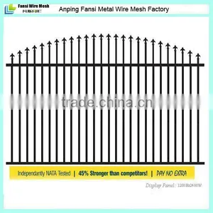 Arched Spear Top Fence for Swimming Pool Security thumbnail-1