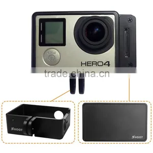 NEW Arrival SHOOT GoPro 2 in 1 GoPro Screen Adapter + GoPro Standard Frame For GoPro Hero 3+ 4 Selfie Adapter thumbnail-2