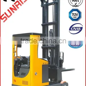 Max 9500mm 2ton, CQD20H High Lift Reach Stacker thumbnail-1