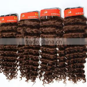 DEEP CURL 5a Top Grade Real Virgin Peruvian Hair for Trade Show thumbnail-2