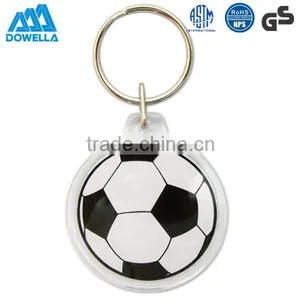 Promotional Souvenir Custom Shaped 3D Mini Football Keychain thumbnail-1