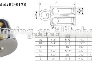 Industrial Small Pulley Manufacturer Metal Zinc Alloy Single Swivel Belt Pulley With Single Rigid Wheel thumbnail-5