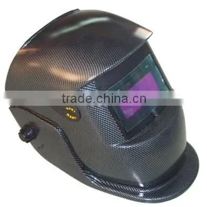 Black Painting Face Shield Auto Darkening Welding Helmet Welder Mask CE ANSI for ARC thumbnail-1