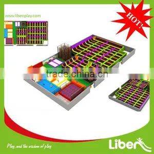 Factory Price Supper Air Bouncer Inflatable Trampoline Park for Kids Amusement thumbnail-1