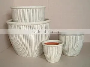 Pottery Glazed Set Bergamo Pot thumbnail-1