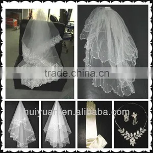 White Wedding Veils thumbnail-1