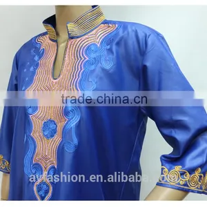 Traditional Classic Bazin Guinea Brocade Embroidery African Clothing thumbnail-6