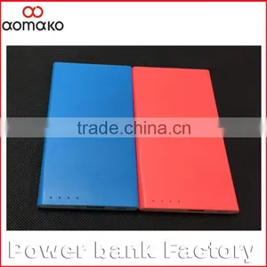 2015 Best Sale Portable Slim li Polymer Power Bank W280 High Quality Ultra External Battery Charger thumbnail-2