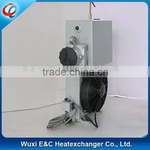 Aluminum Concrete Mixer Truck Oil Cooler With Fan Switch Filter thumbnail-1