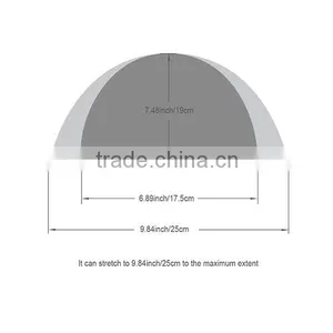 New Fashion Caps Custom Logo Kids Silicone Swim Cap thumbnail-5