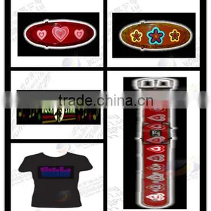 Party Decoration China Supplier Sexy el T-shirt for Men/women thumbnail-1