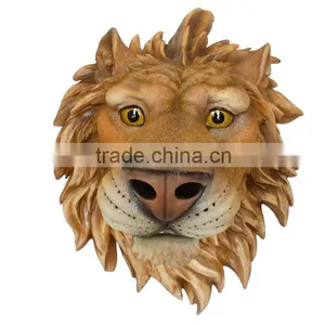 Resin 3d Wall Art Decor Animal Head Wall Decoration thumbnail-1