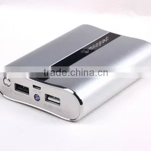 Mopoer Portable Mobile Power Bank/mobile Power Supply With 18650 Lithium Battery Cells 11200mAh thumbnail-1