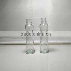 170ml 6oz Unique Shaped Soybean Sauce Glass Bottle With Flip off Lid Quality Choice thumbnail-2