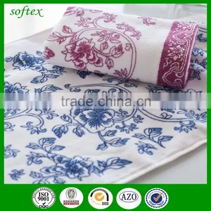 Factory Good Water Absorrption Cotton Cut Pile Custom Printed Face Towels thumbnail-1