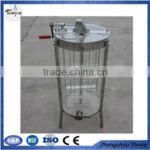 Two Frames Manual Transparent Plastic Honey Extractor Quality Choice thumbnail-1