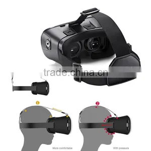 New Technology Google Cardboard 3D VR Box Virtual Reality Video Game VR Glasses+Bluetooth Gamepad thumbnail-1