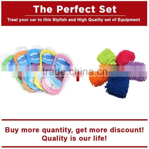 The Perfect Set Sponge+Chenille Mitt thumbnail-1