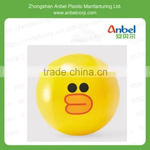 Anbel Cute Face Recreation Sports Inflatable Beach Ball thumbnail-4