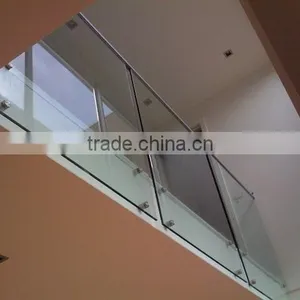 Stainless Steel Square Mini Top Rail for Glass Balcony Railing thumbnail-5