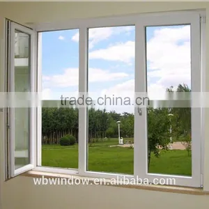 Hot Sale Fashionable New Style PVC Single Single-panel Casement Windows thumbnail-3