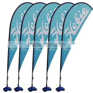 2016 Fashion Fabric Graphic Aluminium and Fiberglass Beach Flag thumbnail-2